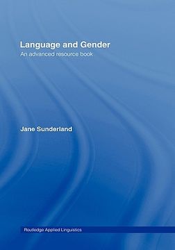 portada language and gender: an advanced resource book (in English)