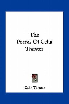 portada the poems of celia thaxter