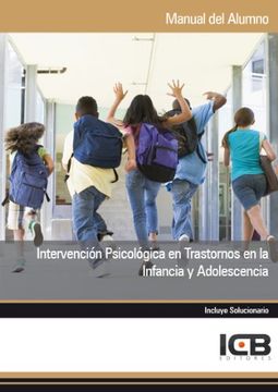 portada Intervención Psicológica en Trastornos en la Infancia y Adolescencia