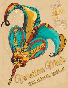 portada Venetian Mask Coloring Book