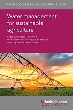 portada Water Management for Sustainable Agriculture (in English)