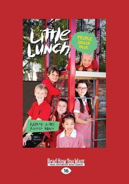 portada Triple Snack Pack: Little Lunch Series (Large Print 16pt)