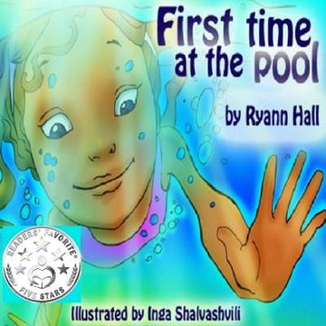 portada First Time At The Pool: Children's Book (en Inglés)