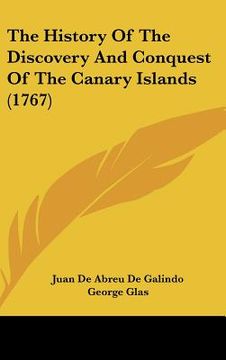 portada the history of the discovery and conquest of the canary islands (1767)