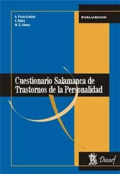 portada Cuestionario Salamanca De Trastornos De La Personalidad (e/c)