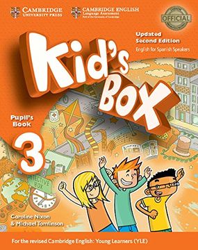 portada Kid's Box Level 3 Pupil's Book Updated English for Spanish Speakers (in English)