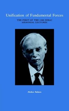 portada Unification of Fundamental Forces: The First 1988 Dirac Memorial Lecture (en Inglés)