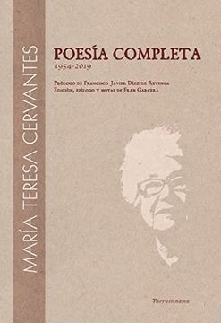 portada Poesía Completa de María Teresa Cervantes