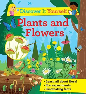 portada Discover it Yourself: Plants and Flowers (Discover it Yourself, 12) (en Inglés)