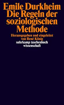 portada Die Regeln der Soziologischen Methode (Suhrkamp Taschenbuch Wissenschaft) (in German)