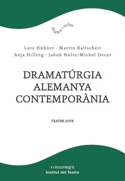 portada Dramatúrgia Alemanya Contemporània (en Catalá)