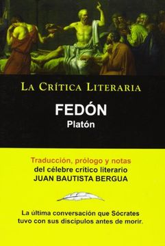 portada Platn: Fedn (la Crítica Literaria) (in Spanish)