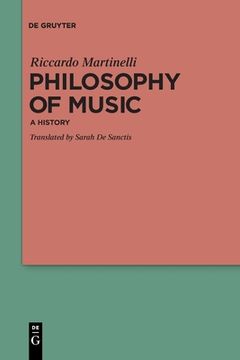 portada Philosophy of Music: A History (in English)