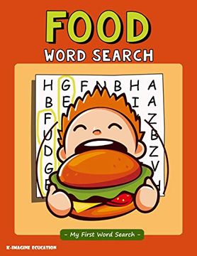 portada Food Word Search - my First Word Search: Word Search Puzzle for Kids Ages 4 - 6 Years: 8 