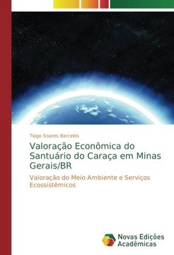 portada Valoração Econômica do Santuário do Caraça em Minas Gerais/BR: Valoração do Meio Ambiente e Serviços Ecossistêmicos