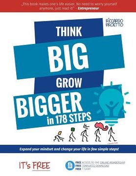 portada Think Big Grow Bigger: Expand Your Mindset and Change Your Life (en Inglés)