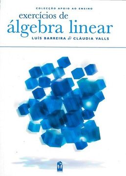 portada exercícios de álgebra linear