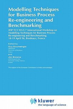 portada modelling techniques for business process re-engineering and benchmarking