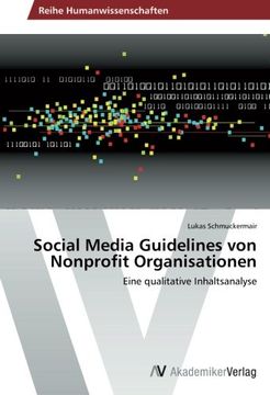 portada Social Media Guidelines Von Nonprofit Organisationen