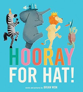 portada Hooray for Hat! (Board Book) (en Inglés)
