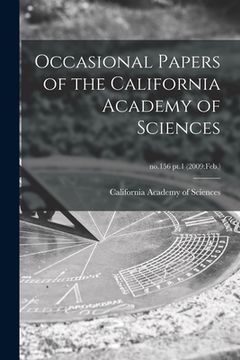portada Occasional Papers of the California Academy of Sciences; no.156 pt.1 (2009: Feb.) (en Inglés)