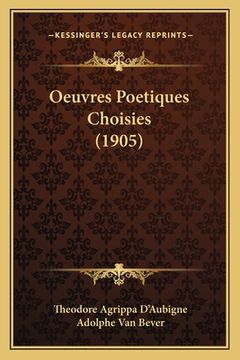 portada Oeuvres Poetiques Choisies (1905) (en Francés)