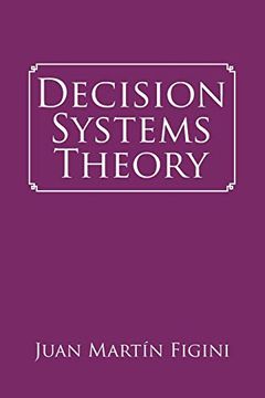 portada Decision Systems Theory (in English)
