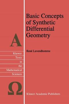 portada basic concepts of synthetic differential geometry (en Inglés)