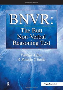 portada Bnvr: The Butt Non-Verbal Reasoning Test: The Butt Non-Verbal Reasoning Test: (en Inglés)