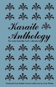 portada karaite anthology: excerpts from the early literature (en Inglés)