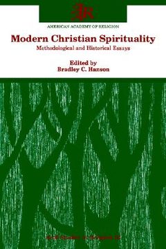 portada modern christian spirituality: methodological and historical essays