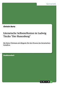portada Literarische Selbstreflexion in Ludwig Tiecks "Der Runenberg" (German Edition)
