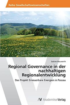 portada Regional Governance in der nachhaltigen Regionalentwicklung