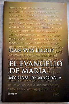 Libro El Evangelio De María: Miriam De Magdala : Evangelio Copto Del ...