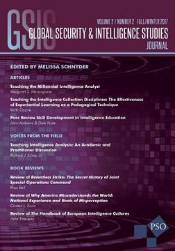 portada Global Security and Intelligence Studies: Volume 2, Number 2, Fall/Winter 2017 (en Inglés)