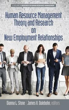 portada Human Resource Management Theory and Research on New Employment Relationships(HC) (en Inglés)