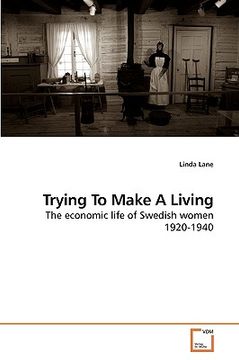 portada trying to make a living (in English)