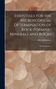 portada Essentials for the Microscopical Determination of Rock-Forming Minerals and Rocks: In Thin Sections