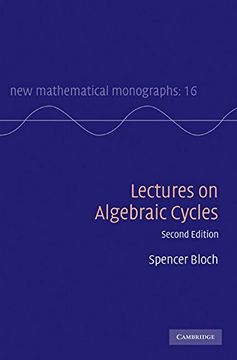 portada Lectures on Algebraic Cycles (New Mathematical Monographs) (en Inglés)