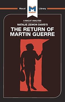 portada An Analysis of Natalie Zemon Davis's the Return of Martin Guerre (en Inglés)