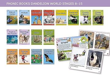 portada Phonic Books Dandelion World Stages 8-15 (Consonant Blends and Digraphs) (en Inglés)