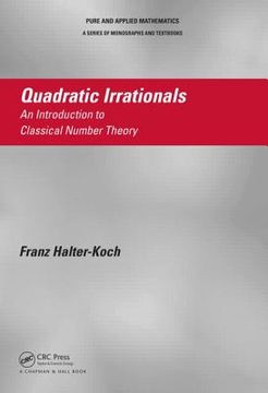 portada quadratic irrationals: an introduction to classical number theory (en Inglés)