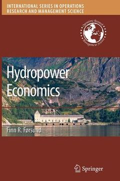 portada hydropower economics (en Inglés)