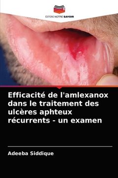 portada Efficacité de l'amlexanox dans le traitement des ulcères aphteux récurrents - un examen (in French)