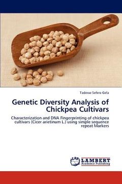 portada genetic diversity analysis of chickpea cultivars (en Inglés)