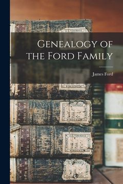 portada Genealogy of the Ford Family