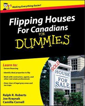 portada Flipping Houses for Canadians for Dummies (en Inglés)