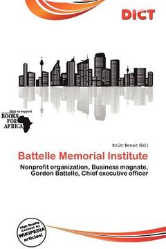 battelle memorial institute (en Inglés)