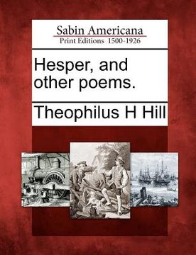 portada hesper, and other poems. (en Inglés)