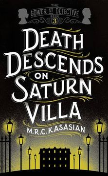 portada Death Descends on Saturn Villa (The Gower Street Detective Series) 